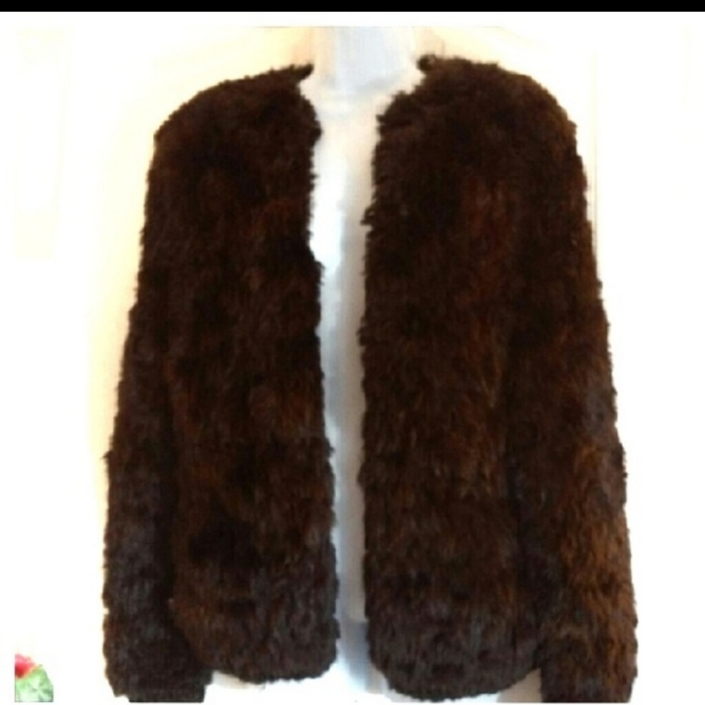 Women's Rabbit Fur Jacket M